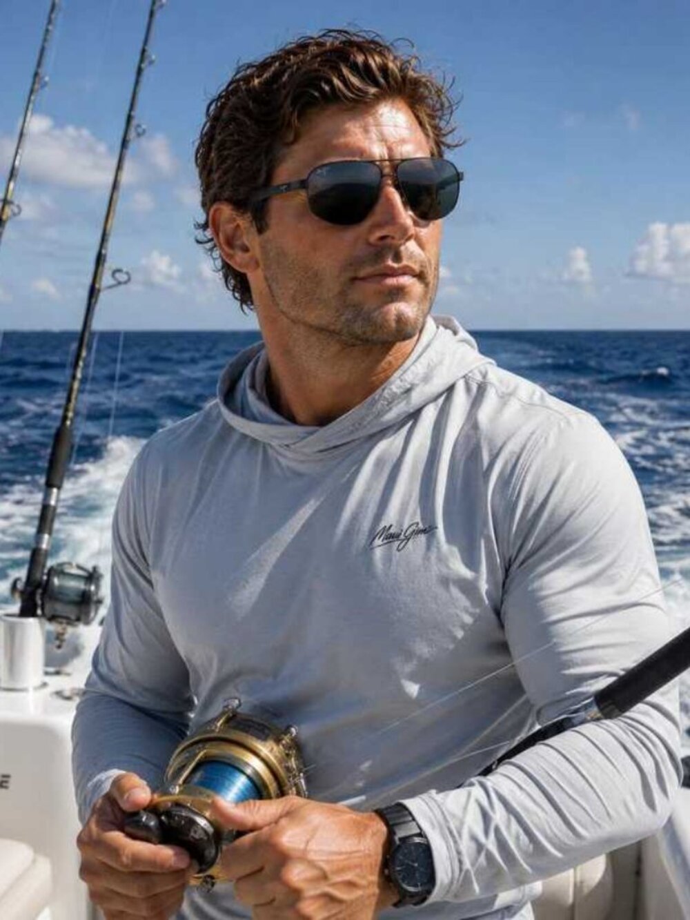 Maui Jim Castles w/ Matte Black Frame and Neutral Grey Lens